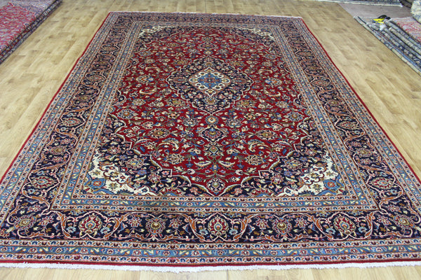 AUTHENTIC PERSIAN KASHAN CARPET 365 X 245 CM