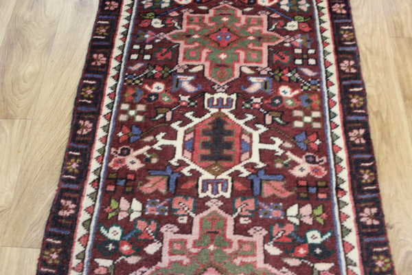 Persian Karajeh wool  Runner, Very Hard Wearing 173 x 75 cm