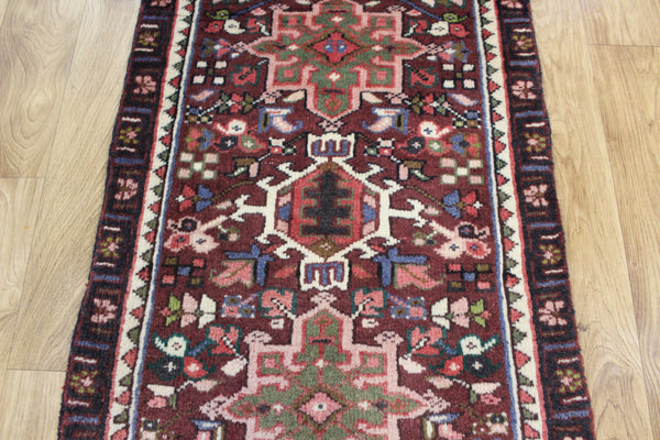 Persian Karajeh wool  Runner, Very Hard Wearing 173 x 75 cm