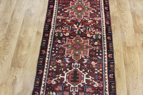 Persian Karajeh wool  Runner, Very Hard Wearing 173 x 75 cm