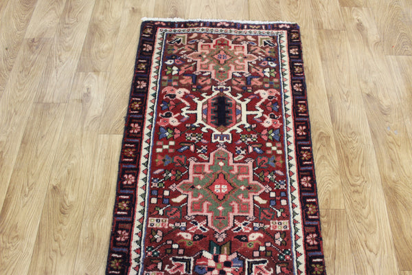 Persian Karajeh wool  Runner, Very Hard Wearing 173 x 75 cm