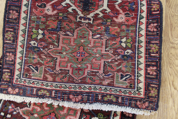 Persian Karajeh wool  Runner, Very Hard Wearing 173 x 75 cm