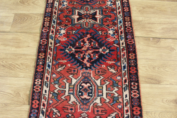 Antique Persian Karajeh runner of traditional design 160 x 50 cm