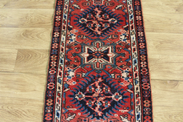 Antique Persian Karajeh runner of traditional design 160 x 50 cm