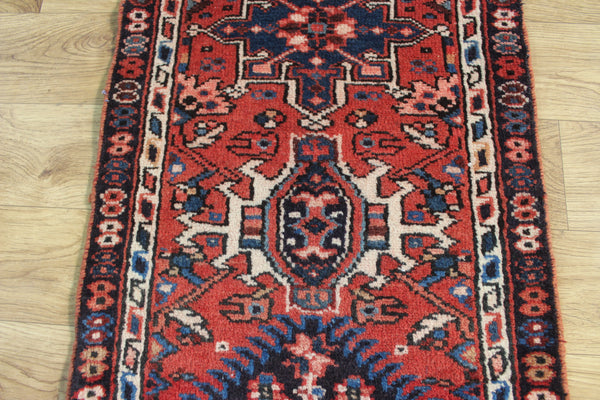 Antique Persian Karajeh runner of traditional design 160 x 50 cm