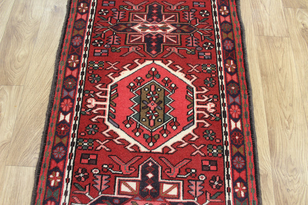 Persian Karajeh wool  Runner, Very Hard Wearing 197 x 63 cm