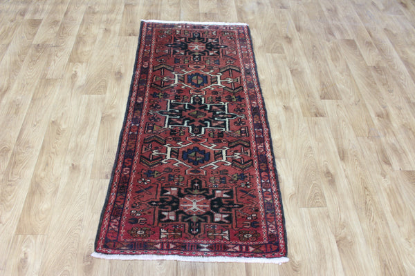 Antique Persian Karajeh runner of traditional design 147 x 70 cm