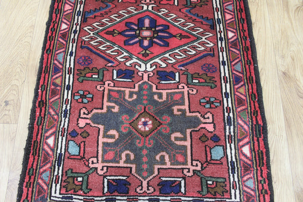 Persian Karajeh wool  Runner, Very Hard Wearing 195 x 65 cm