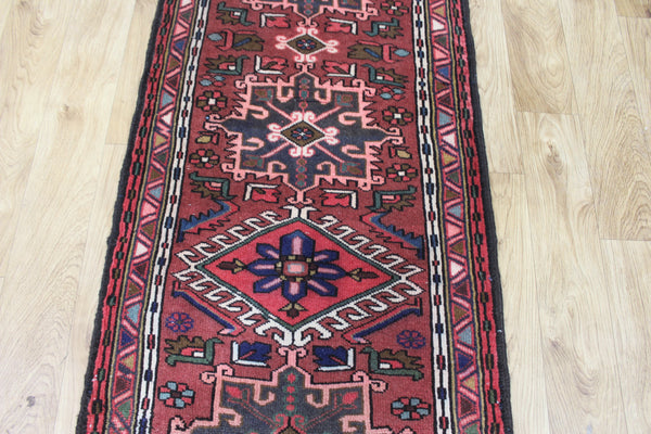 Persian Karajeh wool  Runner, Very Hard Wearing 195 x 65 cm