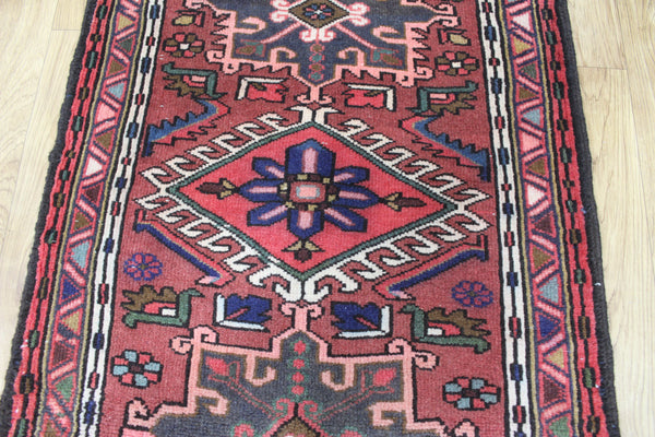 Persian Karajeh wool  Runner, Very Hard Wearing 195 x 65 cm