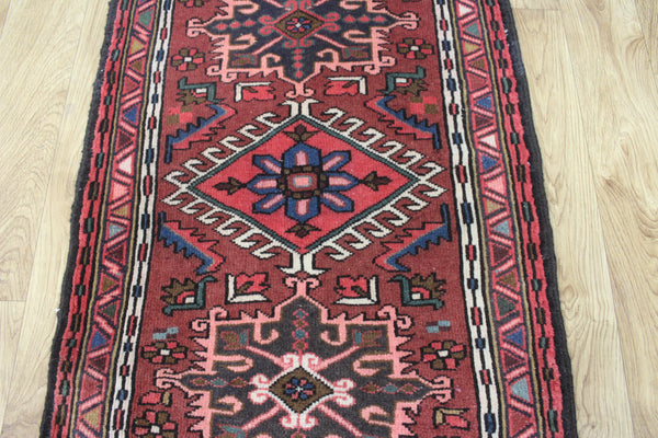 Persian Karajeh wool  Runner, Very Hard Wearing 195 x 65 cm