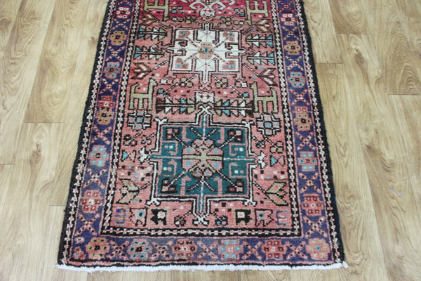 Antique Persian Karajeh runner of traditional design 155 x 72 cm