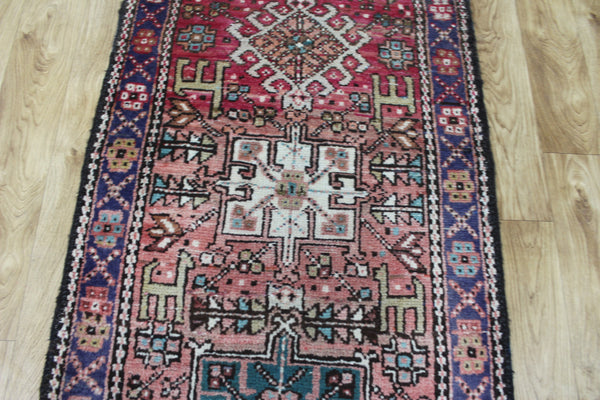 Antique Persian Karajeh runner of traditional design 155 x 72 cm