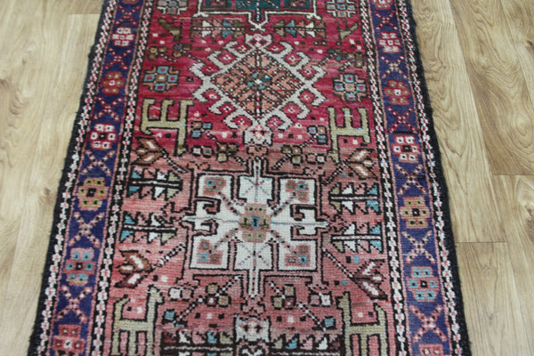 Antique Persian Karajeh runner of traditional design 155 x 72 cm