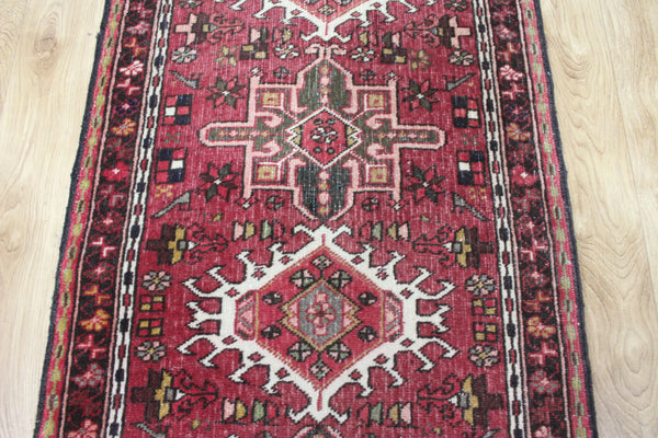 Vintage Persian Karajeh runner of traditional design 200 x 66 cm