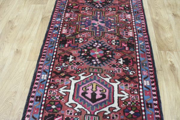 Vintage Persian Karaja runner of traditional design 205 x 65 cm