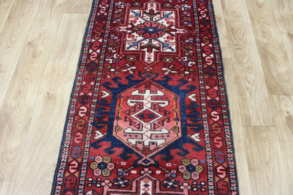 Antique Persian Karajeh runner of traditional design 214 x 60 m