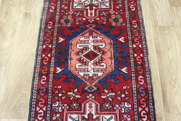 Antique Persian Karajeh runner of traditional design 214 x 60 m