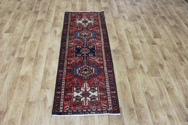 Antique Persian Karajeh runner of traditional design 168 x 60 cm