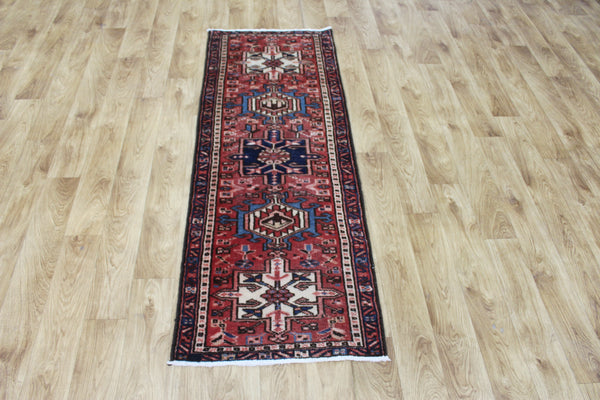 Antique Persian Karajeh runner of traditional design 168 x 60 cm