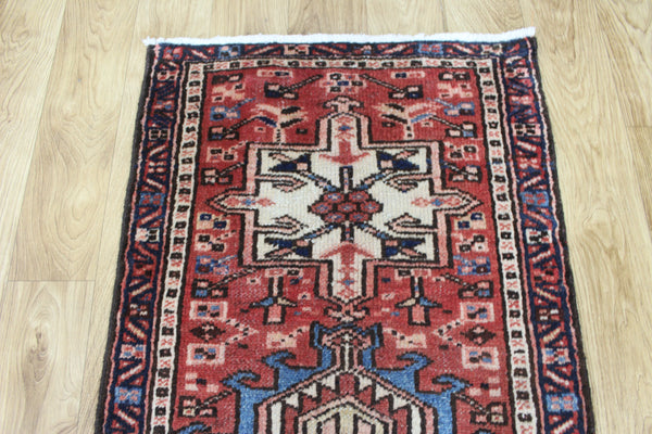 Antique Persian Karajeh runner of traditional design 168 x 60 cm