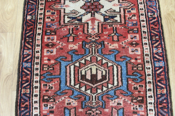 Antique Persian Karajeh runner of traditional design 168 x 60 cm