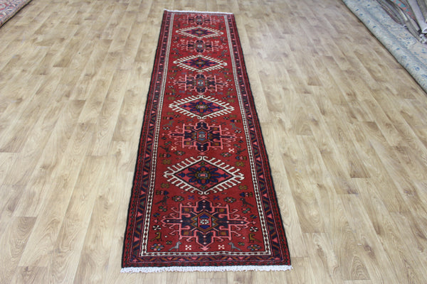 Fine Persian Karajeh Runner, Superb Colours 305 x 75 cm