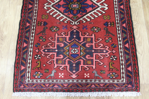 Fine Persian Karajeh Runner, Superb Colours 305 x 75 cm