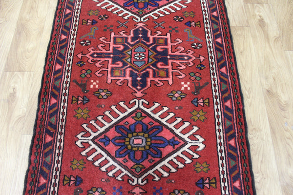 Fine Persian Karajeh Runner, Superb Colours 305 x 75 cm