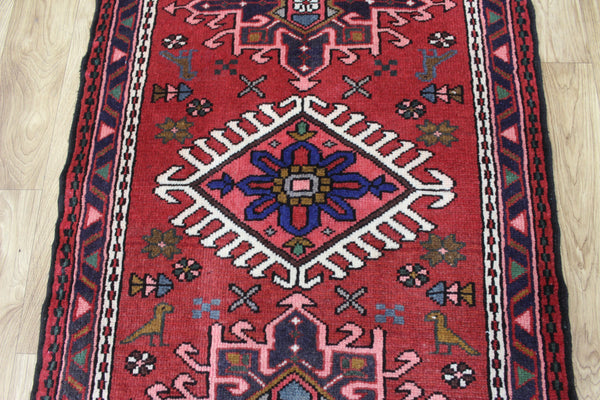 Fine Persian Karajeh Runner, Superb Colours 305 x 75 cm