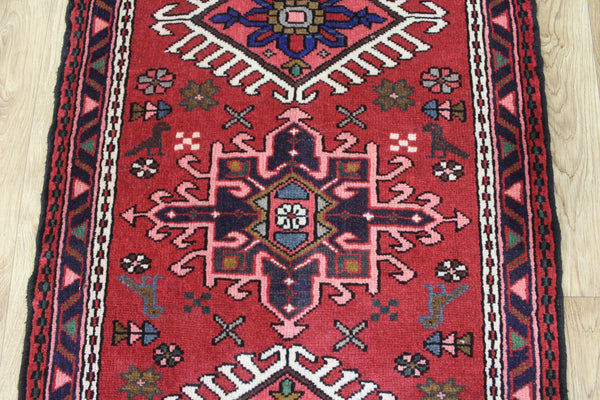 Fine Persian Karajeh Runner, Superb Colours 305 x 75 cm