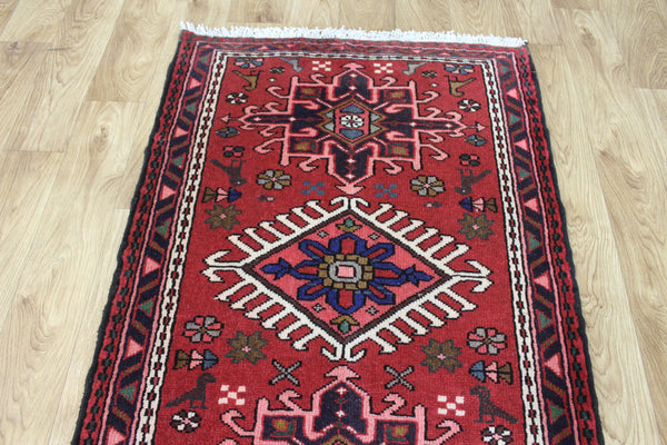 Fine Persian Karajeh Runner, Superb Colours 305 x 75 cm