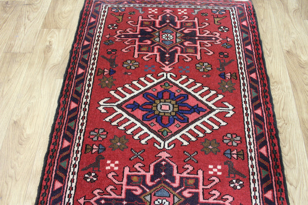 Fine Persian Karajeh Runner, Superb Colours 305 x 75 cm