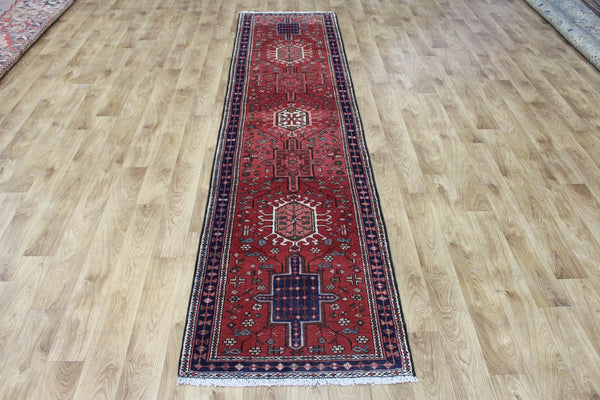 Fine Persian Karajeh Runner, Superb Colours 300 x 75 cm