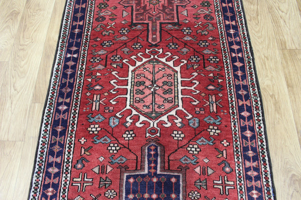 Fine Persian Karajeh Runner, Superb Colours 300 x 75 cm