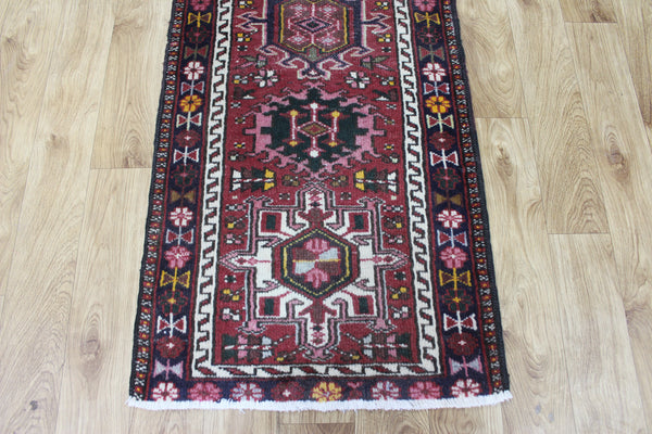 Antique Persian Karajeh runner of traditional design 167 x 65 cm