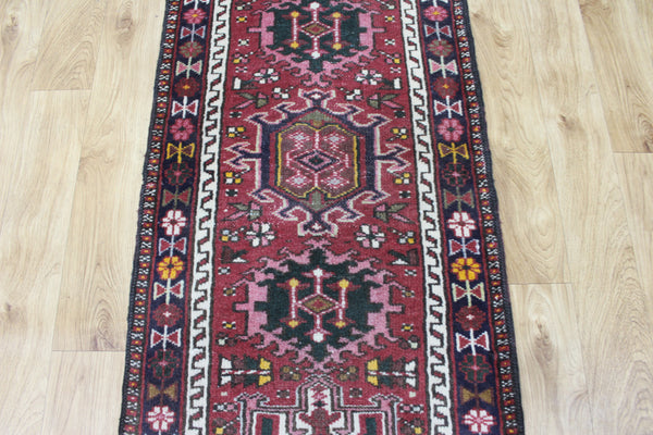 Antique Persian Karajeh runner of traditional design 167 x 65 cm