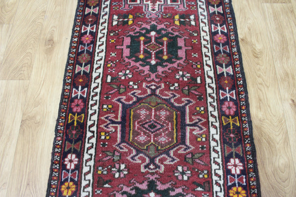 Antique Persian Karajeh runner of traditional design 167 x 65 cm