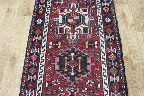 Antique Persian Karajeh runner of traditional design 167 x 65 cm