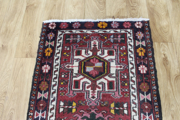 Antique Persian Karajeh runner of traditional design 167 x 65 cm