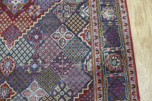 ANTIQUE HANDMADE KASHAN RUG 210 X 133 CM