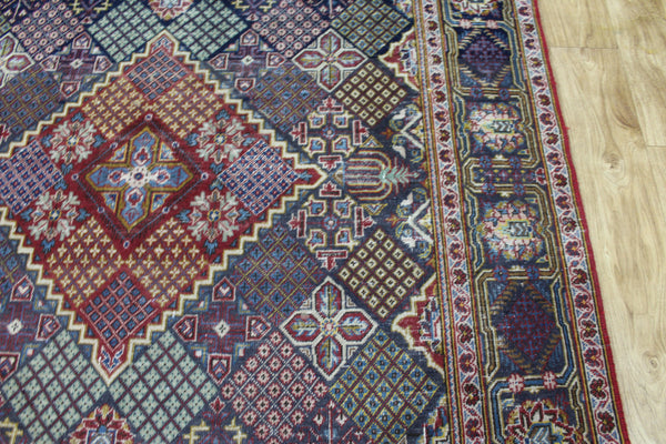 ANTIQUE HANDMADE KASHAN RUG 210 X 133 CM