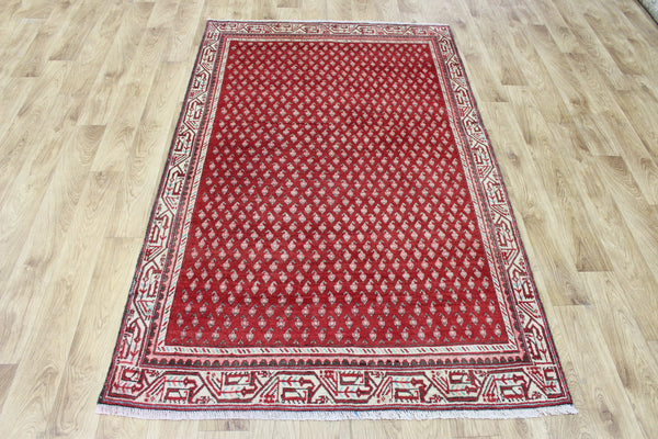 VINTAGE PERSIAN MAHAL RUG 193 X 122 CM