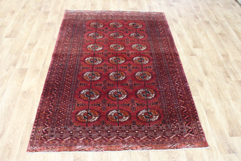 ANTIQUE BOKHARA WOOL RUG 180 X 126 CM