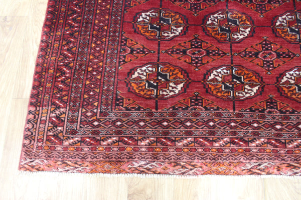 ANTIQUE BOKHARA WOOL RUG 180 X 126 CM