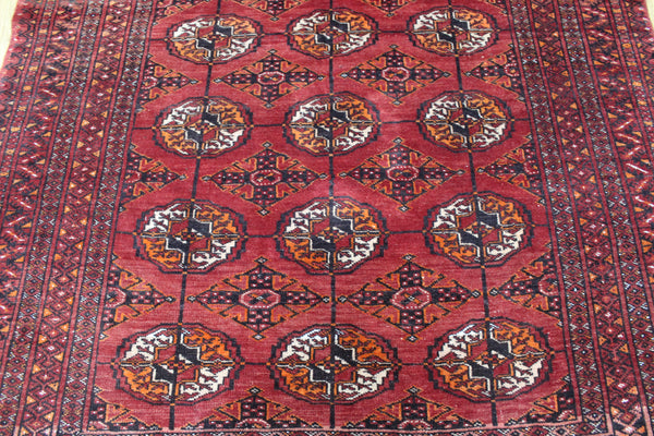 ANTIQUE BOKHARA WOOL RUG 180 X 126 CM