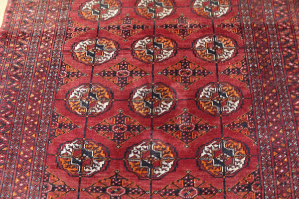 ANTIQUE BOKHARA WOOL RUG 180 X 126 CM