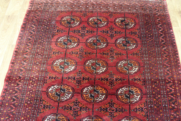 ANTIQUE BOKHARA WOOL RUG 180 X 126 CM