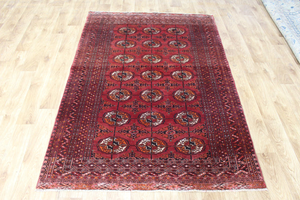 ANTIQUE BOKHARA WOOL RUG 180 X 126 CM