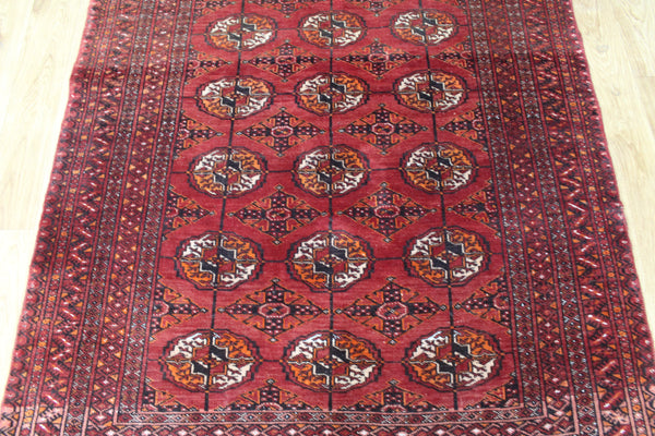 ANTIQUE BOKHARA WOOL RUG 180 X 126 CM